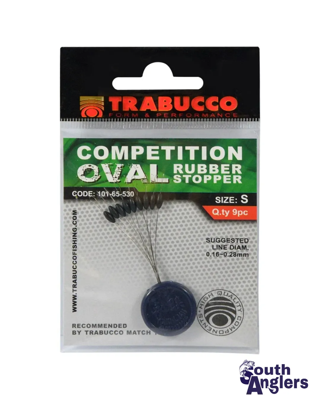 Trabucco competition oval rubber stopper 1 Trabucco compettion oval rubber s