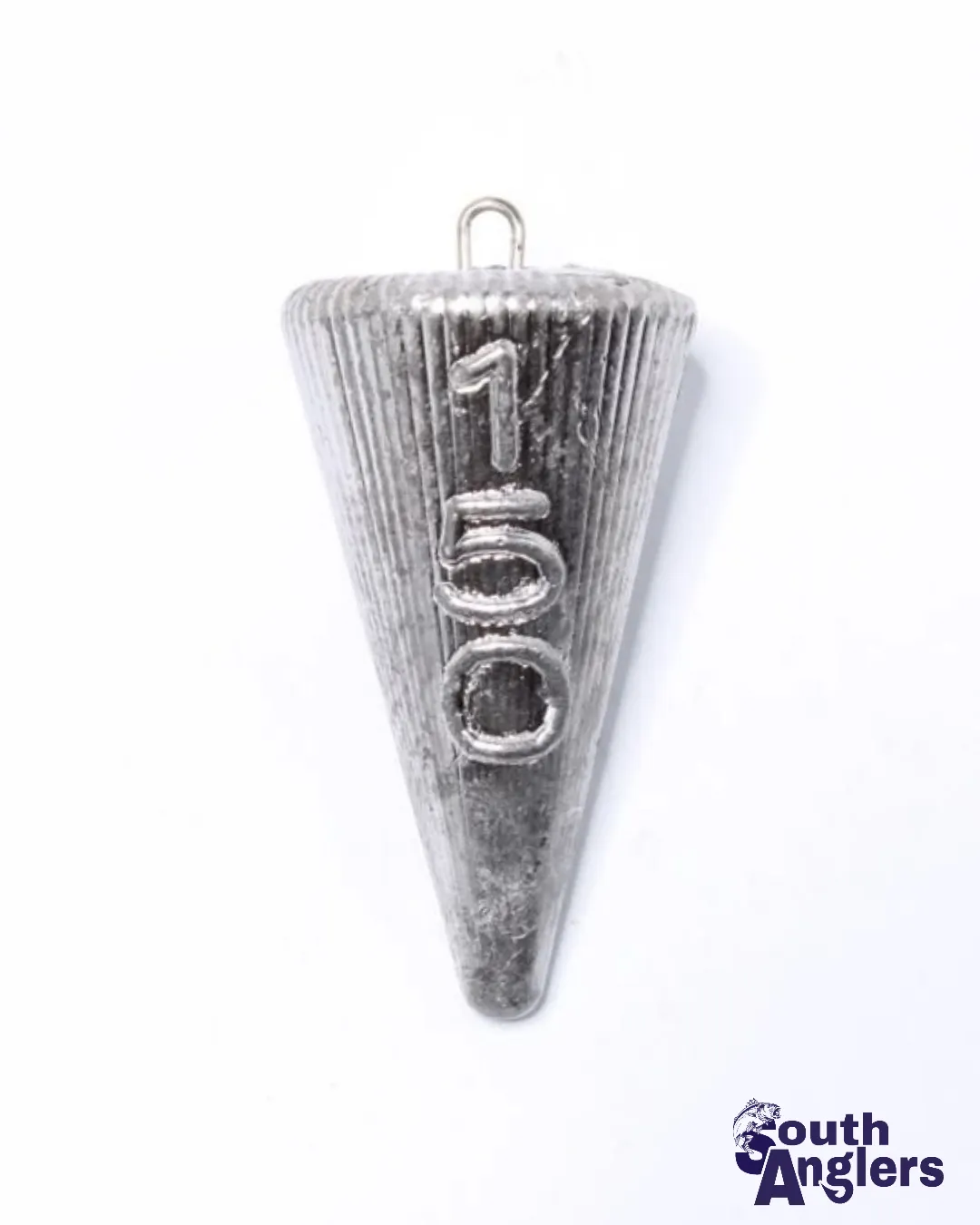 Piombo a piramide con gancio inox 1 Piombo a cono